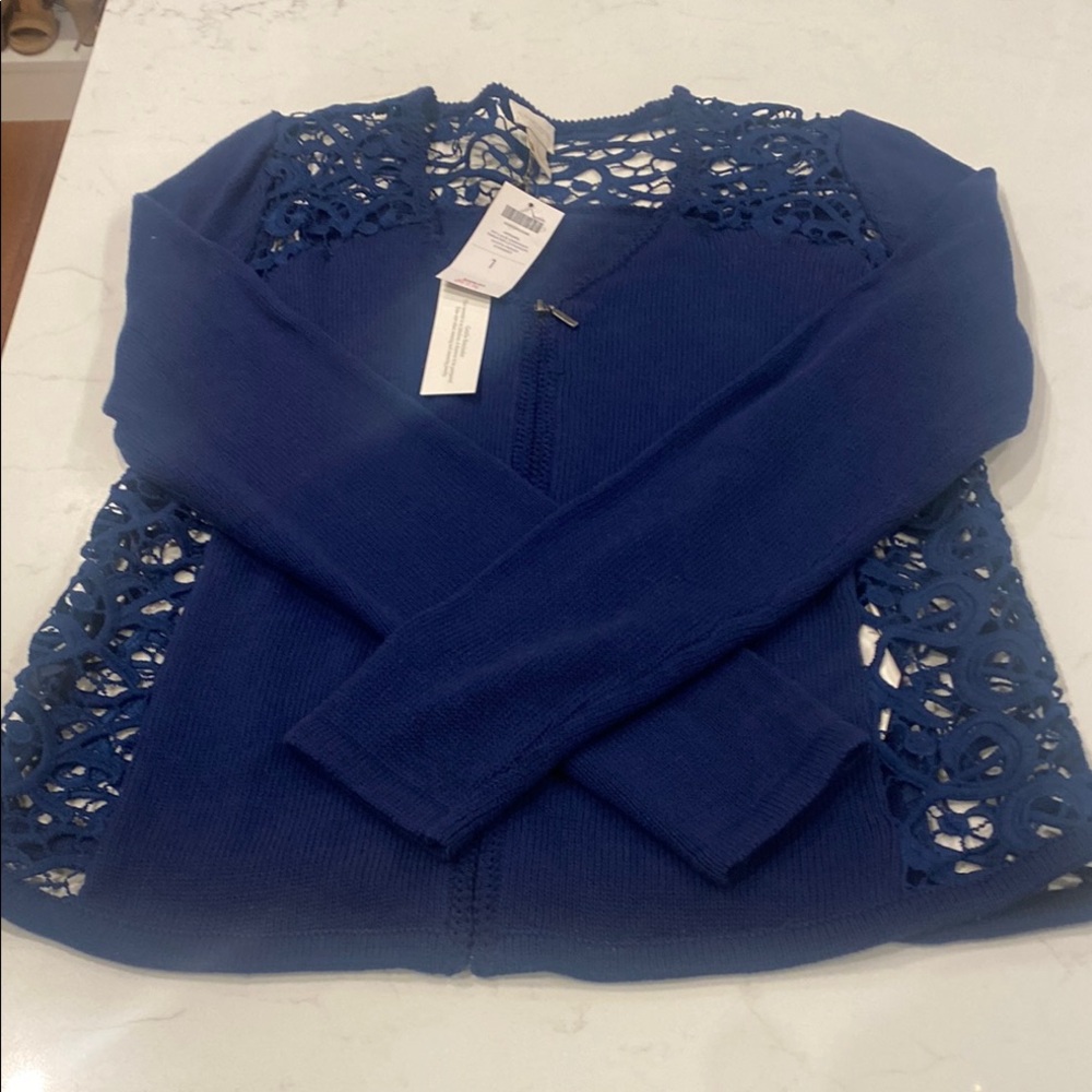 Chico’s Elegant Blue Women's Sweater